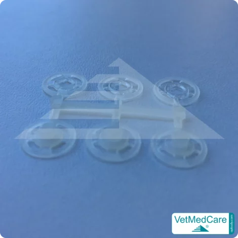 Druckknöpfe Set | schwarz oder transparent | VetMedCare® 11 Druckknöpfe Set | transparent | VetMedCare®