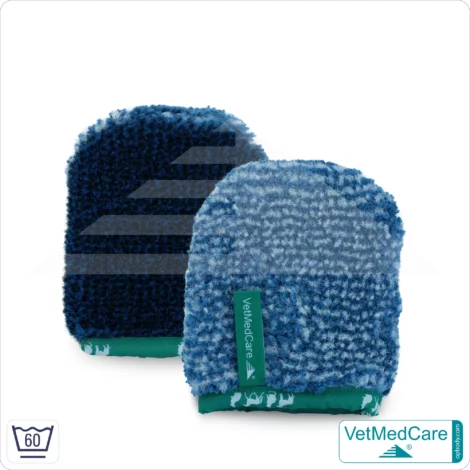 Fellpflegehandschuh & Hundebürste | Fellpflege von Hund, Katze, Pferd und kurzhaariger Kleintiere | Grooming Glove | VetMedCare® 12 Handschuh als Hundebürste zur Fellpflege von Hund, Katze, Pferd und kurzhaariger Kleintiere | Grooming Glove | VetMedCare®