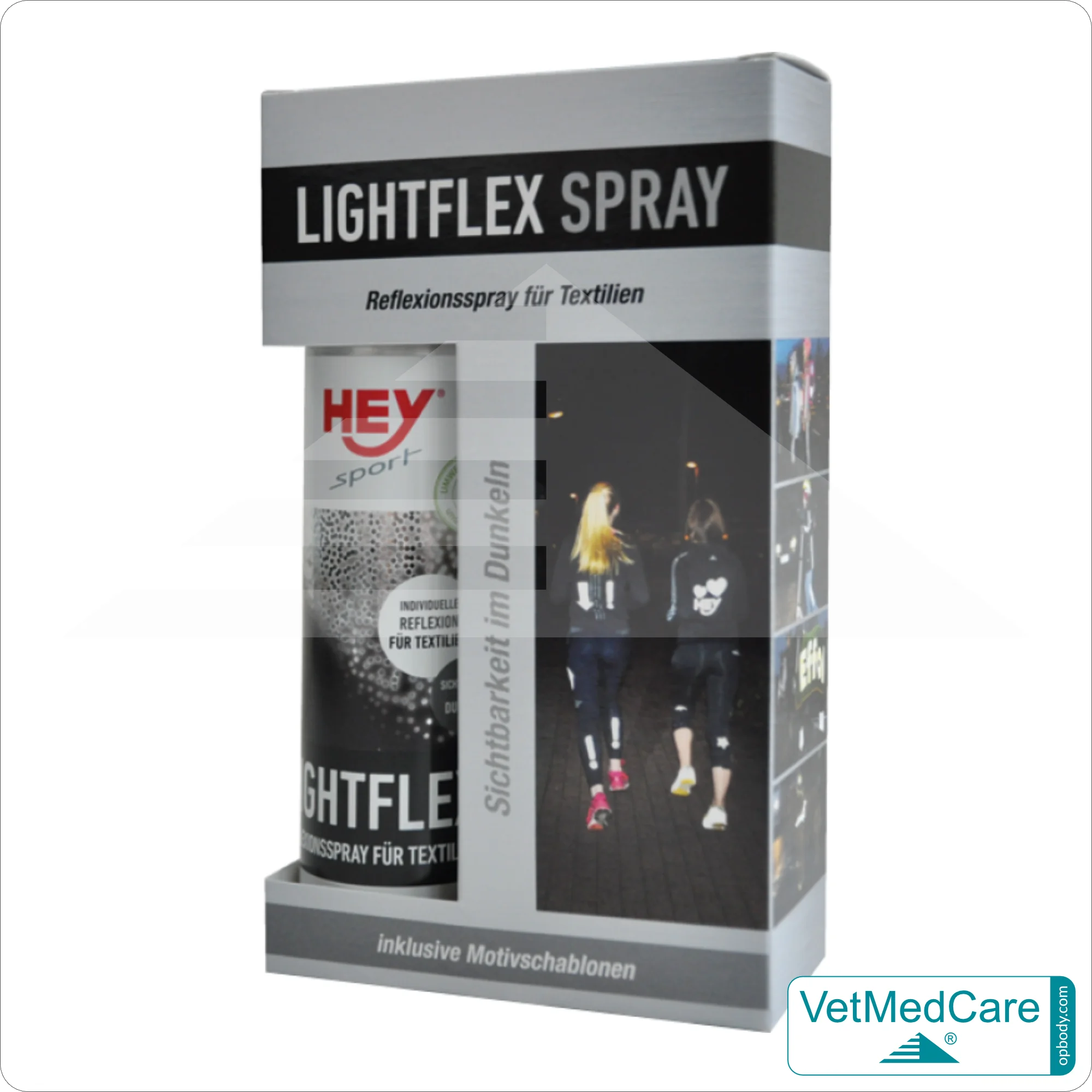 HEY SPORT LIGHTFLEX | Reflektor Sicherheitsspray 3 HEY SPORT LIGHTFLEX | Reflektor Sicherheitsspray